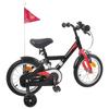 Rower dla dzieci 16 cali w wieku 4-6 lat Czarny