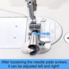 Metal Hemming Foot Set- Universal Sewing Roller Hemmer[ 3-10Mm] For Home And Industrial Machines Presser