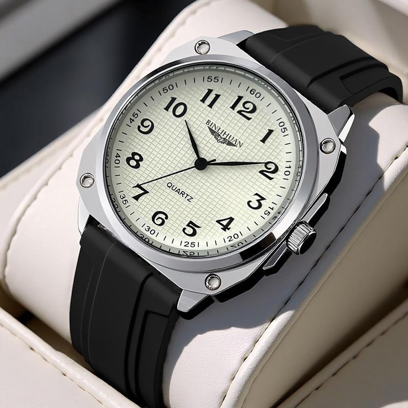 

JYL Men s Watch Classic Waterproof Fashion Leather Band [Men s tape] брансвік зелений колір