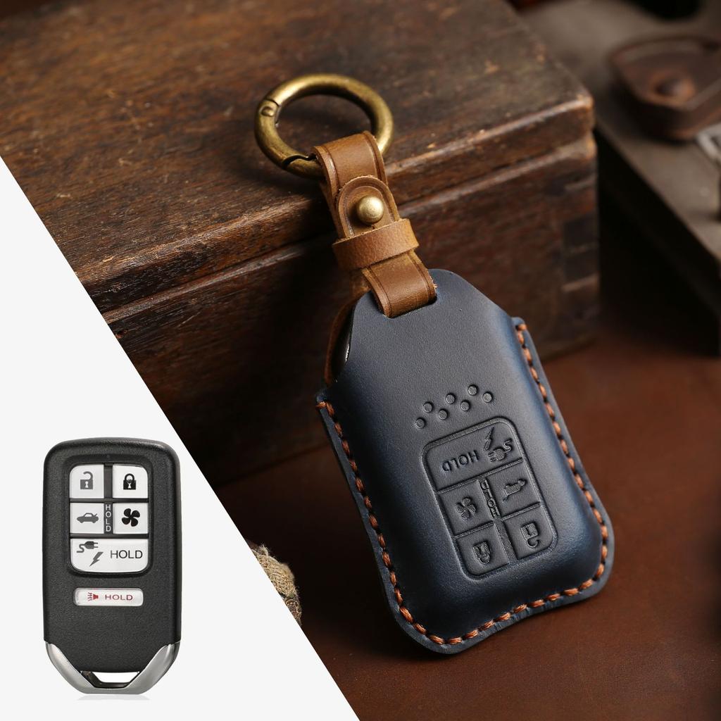 Suitable for Honda key case CRV Lingpai XRV 10th generation Civic Accord Crown Fit leather car key case