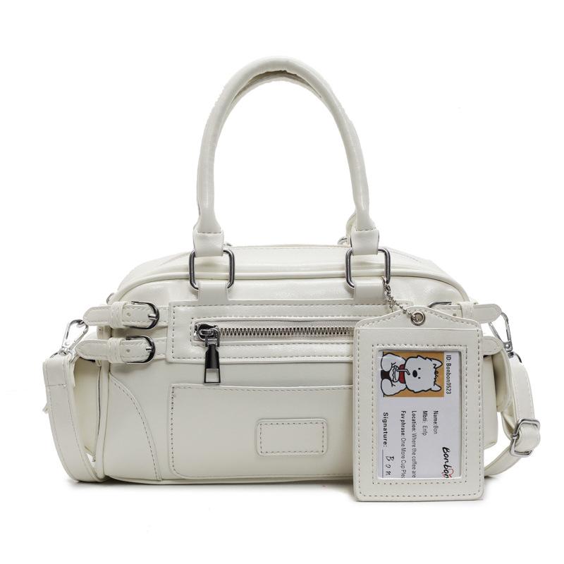 Fashi Design Glossy Pu Square Shoulder & Crossbody Bags Solid Zipper Hot Trendy Designer Style Handbags For Women 2026 New