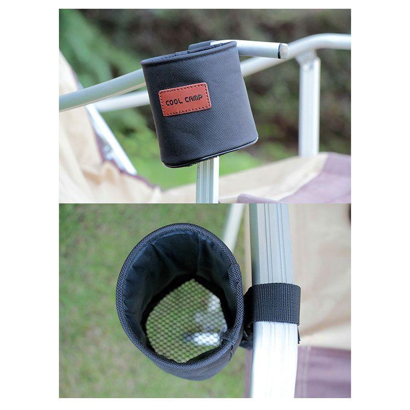 Outdoor Camping Cup Holder Chair Stand Support Fishing Chair Beach Drinks Tray