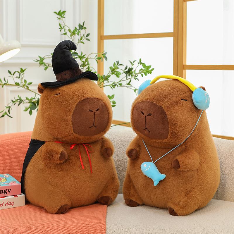 New Creative Magician Kapibara Plush Toy Capybara Doll Kapibara Doll Pull Cloth Doll