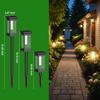 8 Pack Solar Pathway Lights Outdoor Waterproof IP65 LED Garden Lights Auto On/Off for Patio Lawn Decor