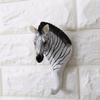 Retro Animal Head Key Hook Up 3D Hat Hanging Rack Creativity Clothes Hook Rack  Wall/Door Decor