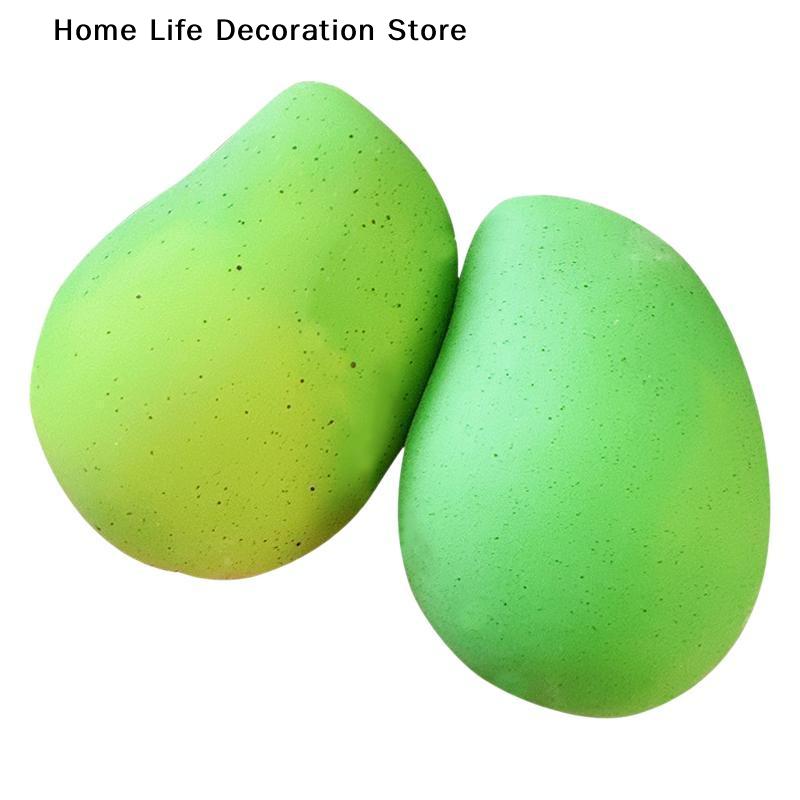 H1Pcs Colorchanging Mango Squeeze Ball Mango Stress Ball ASMR Sensory Anti Stress Fidget Toys For Kids & Adults