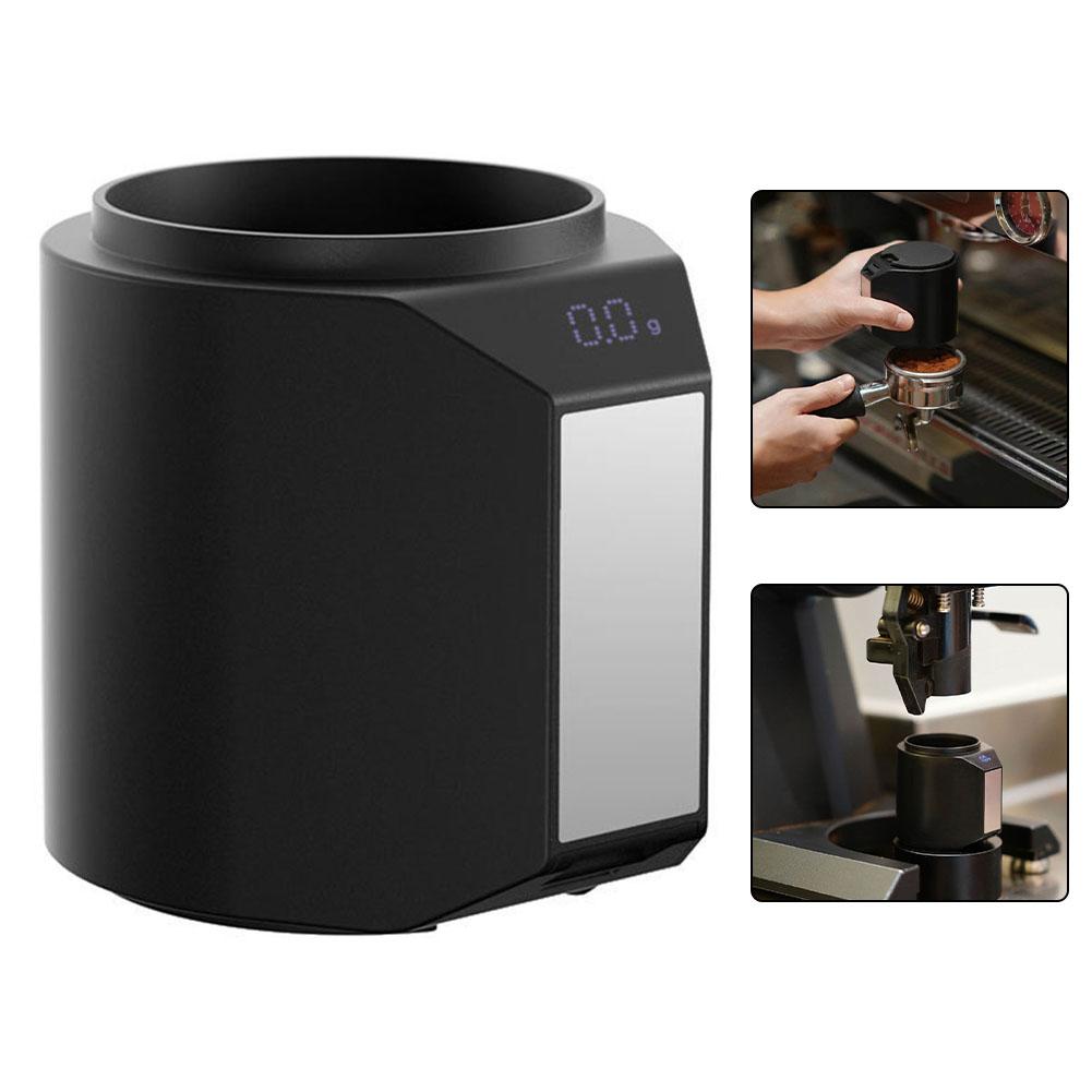 1 Set Exactness Elektronische Kaffeewaage 58mm Anschluss für die meisten italienischen Siebträger 8,5*7,2*7,75cm Kaffeezubehör Kaffeewerkzeug
