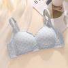 High school college student underwear women's small and thin chest lifts gather to prevent sagging, no steel ring girl bra cover collects