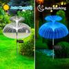 1/2/3/5 Layer Outdoor Solar Light Waterproof Jellyfish Lawn Light Yard/Pathway Decor