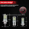 Motorcycle & Car 12V LED Light H4 108SMD P15D BA20D (2016 Model)