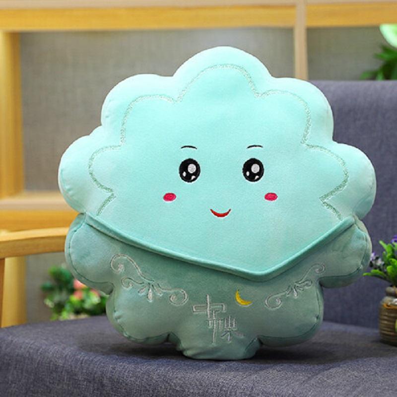20/40cm Simulation Mooncake Cushion Mid-autumn Festival Food Moon Cake Seat Cushion Soft Stuffed Pouf Throw Pillow Sofa Futon