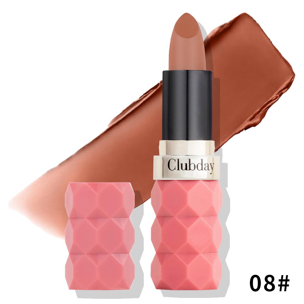 

Clubday New Cut Matte Lipstick со стойким бархатным 8-цветным макияжем губ для ежедневных портативных женщин 08