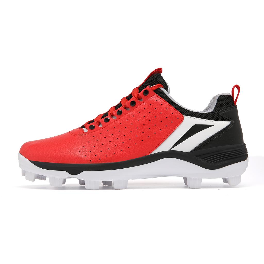 Men's Baseball Shoes Training Long Spikes Softball Shoes Non-slip Cleats And Turf Softball Sneakers Beginners Baseball Sneakers
