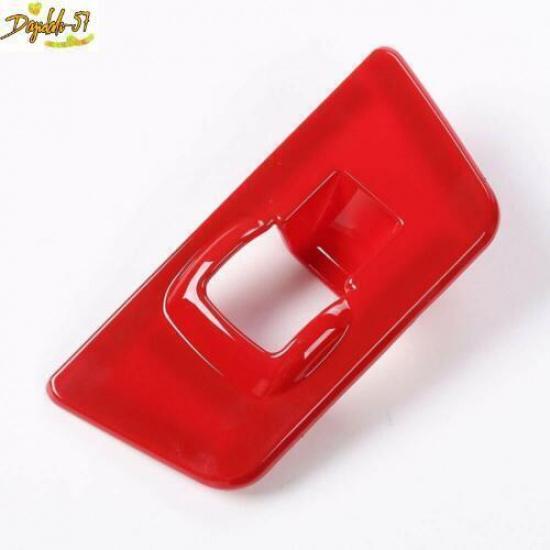 Red Rear Window Lift Switch Panel Cover Trim For Ford F150 2015- Accessories