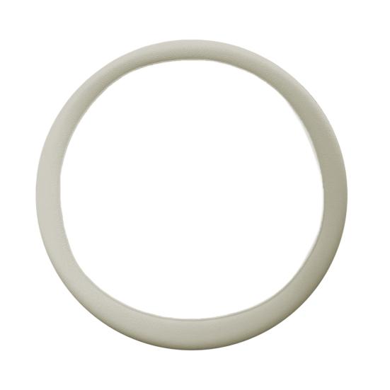 Lenkradbezug aus Silikon, einfarbig, verschleißfest, rutschfestes Design, einfache Installation, universeller Lenkradschutz