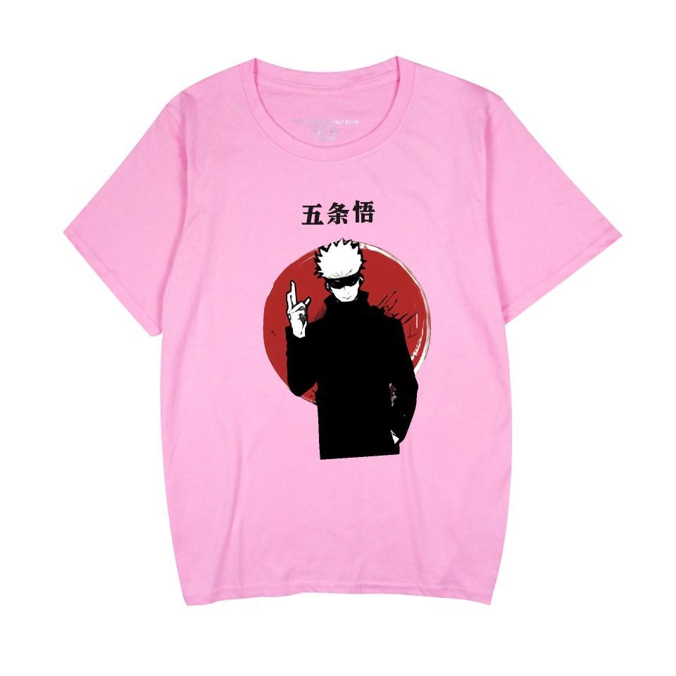 Jujutsu Kaisen Cartoon Tshirt Hip Hop Men Women Anime Print Top Tees Harajuku Tshirts Fashion Summer T-shirt