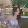 Internet Celebrity Hong Kong Style Princess Crown Headdress Birthday Sash Photo Props