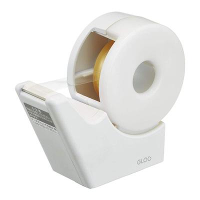 KOKUYO Řezačka pásky GLOO s přísavkou, praktický typ, malá role, bílá, T-GM510W