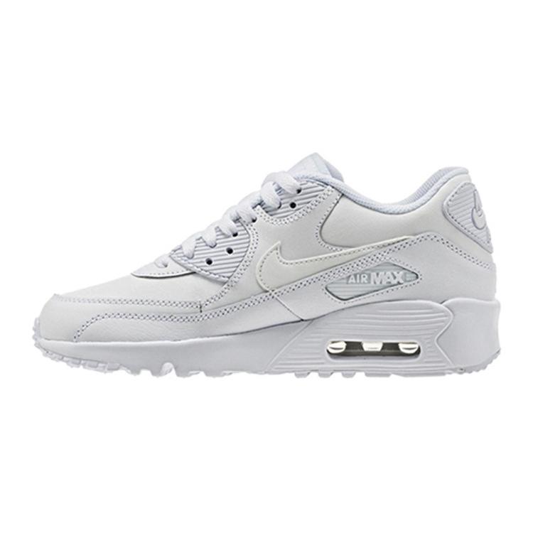 

Новые Nike Air Max 90 Белая кожа GS 833412-100
