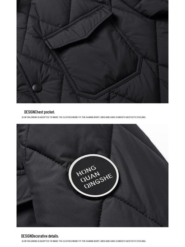 Live Broadcast Outdoor Sports Thick Warm Cotton Padded Jacket for Couples