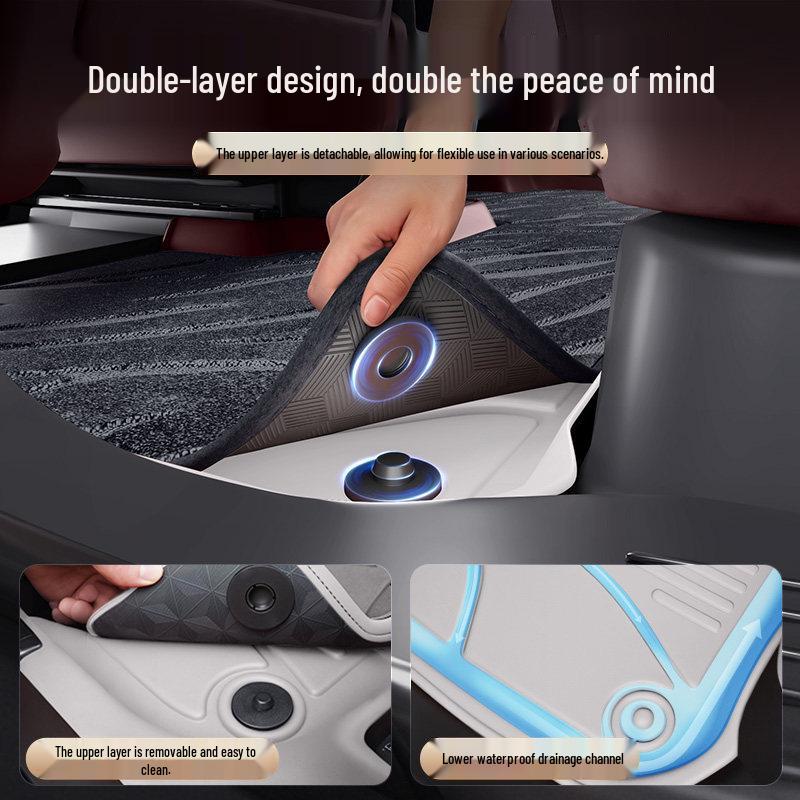 TPE2026 Extended Range Floor Mats & Interior Carpet Set for XPeng X9