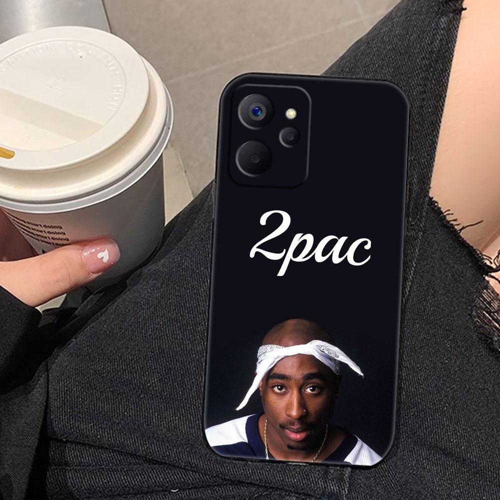 Rapper 2pac Tupac Yinuoda Phone Case For Realme C75 C71 C65 C63 C55 C53 C35 C33 C30 C21 C11 7 6 5 GT NEO 2 NARZO 50 X50 50I Case