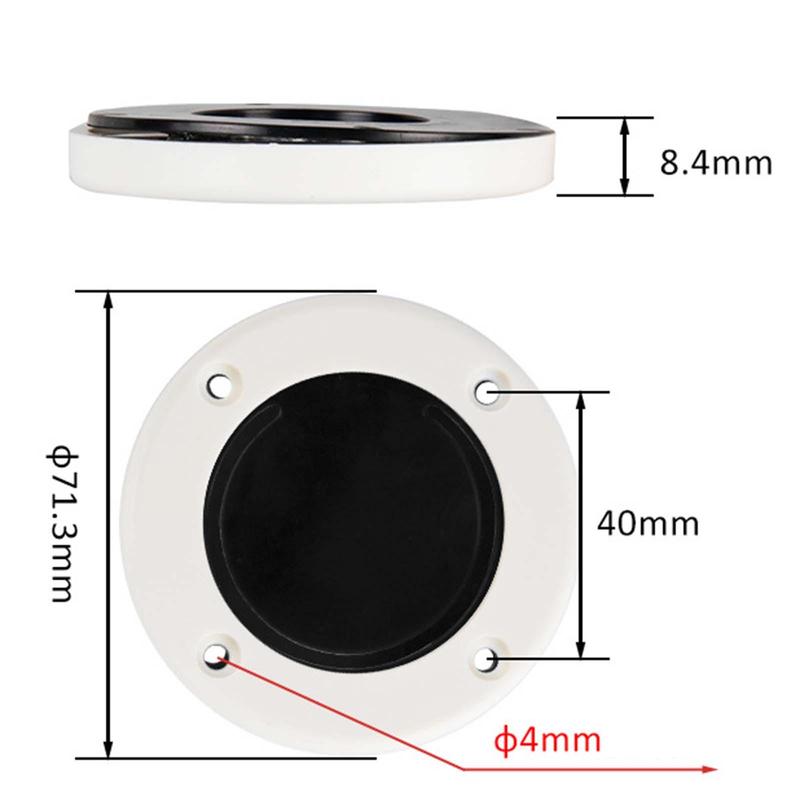 Generic Cockpit Scupper Valve Easy To Install Boat Accessories Replacement Sturdy Repair Parts Marine Scupper Valve Assembly