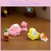 Cute Cartoon Resin Cat Ornaments For Daily Life Scenes And Miniature Decor