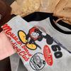 Kids Cotton Long Sleeve T Shirt Spring Autumn Thin Loose Casual Base Layer Top For Boys And Girls