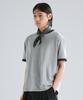 ZPLISH Tl Cotton Ringer Half Tee Grey