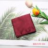 Men'S Suit Pocket Towel, Wedding Best Man Wedding Host Burgundy Striped Polka Dot Square Towel