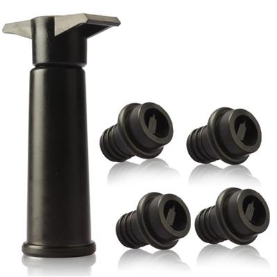 1 pumpa 4 uzávěry Wine Saver Vakuová zátka láhve na víno Těsnění Zavařovač Nápoje