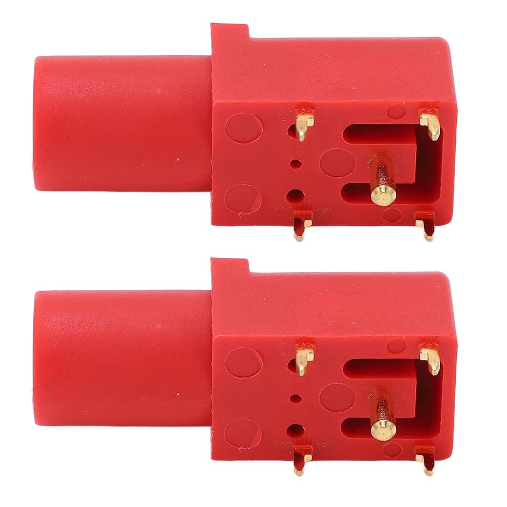 2pcs PCB Panel Socket 4mm Welded Type Good Electrical Conductivity Safety Banana Socket for Multimeters Voltage Testing