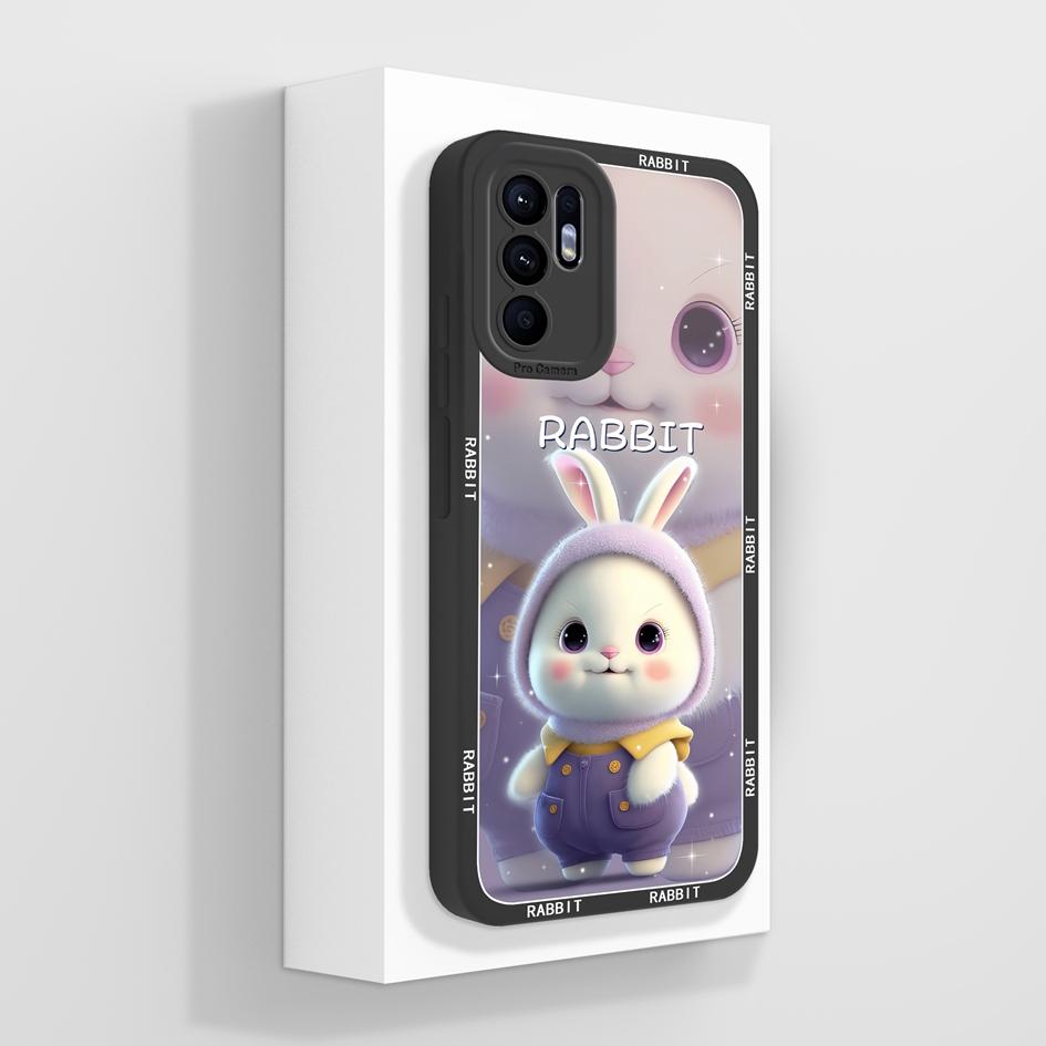 Hülle Für OPPO Reno6 6Z 7 7Z 8 8Z 10 Pro Plus Lite 4G 5G Niedliches Erdbeer-Bärenmuster Weiches Flüssigsilikon Hohe Qualität Rutschfestes Gehäuse Für OPPO Capa