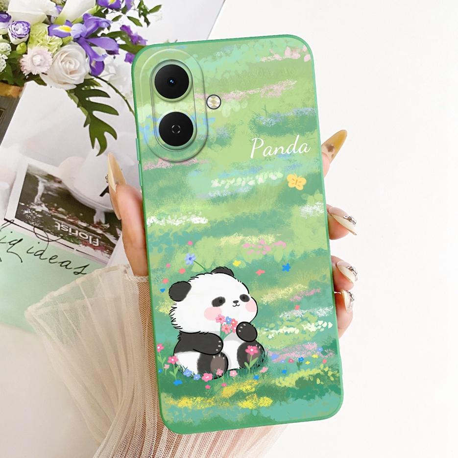 Für Tecno Spark Go 2 Hülle KM4 Niedlicher Hund Panda Cartoon Hülle Weiches TPU Mattes Handyhülle Für Tecno Pop 10 Pop10 Spark Go 2 Go2 Schale
