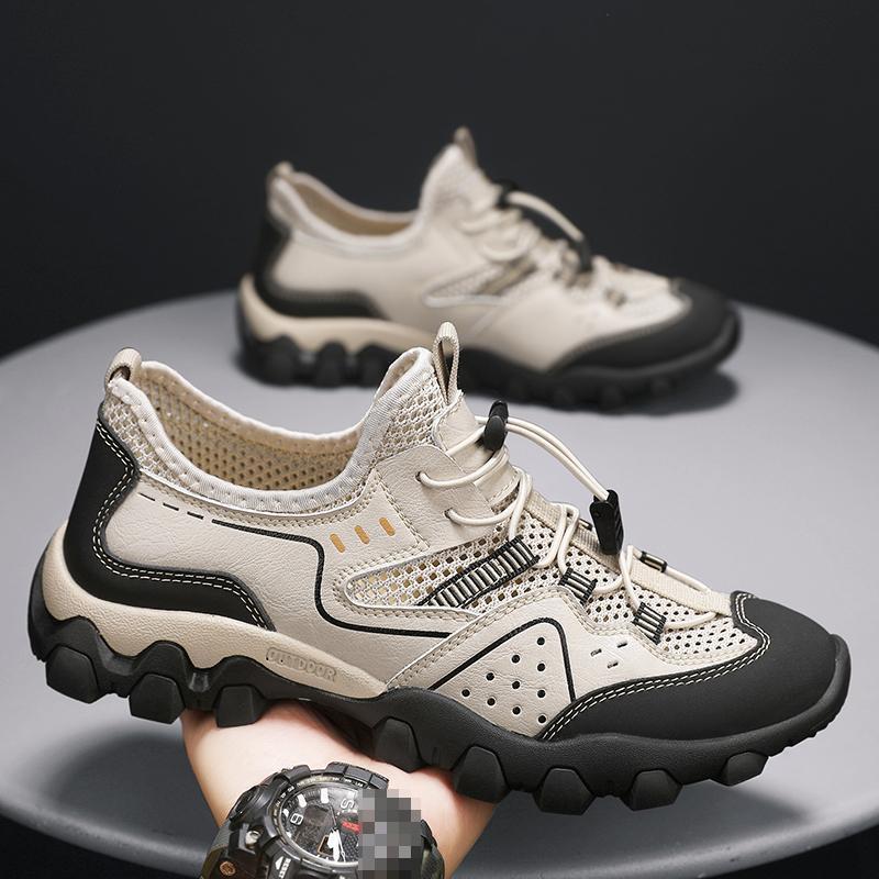 Herren Wanderschuhe Outdoor Freizeit Sneaker Atmungsaktive Mesh Schuhe