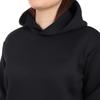 The North Face Tech Air Sweat Wide Hoodie for L Women, Stretch, Anti-Static Care, FW23, Black,