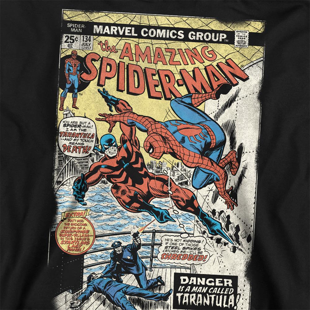 Spider-Man Unisex Adult Retro Cover Tarantula Sweatshirt