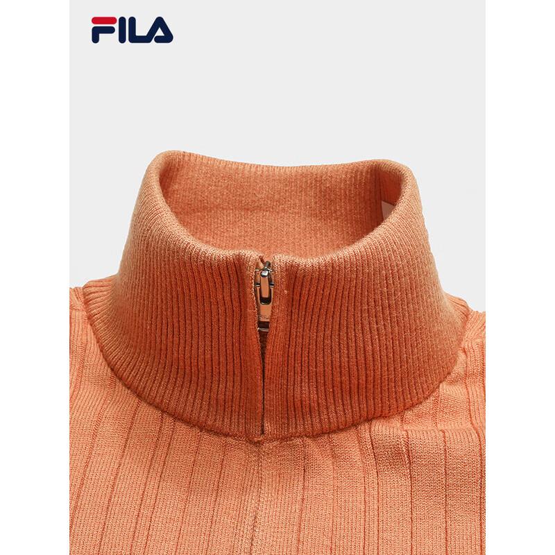 FILA Women's Ribbed Half-Zip Sweater