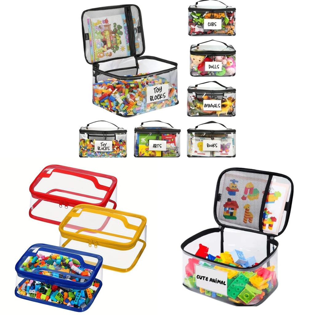 Childrens Toy Storage Bag With Waterproof Pvc Material For Travel And Outdoor Use