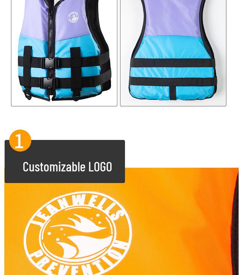 Adult High Buoyancy Life Vest - Professional Fishing, Swimming, Boating, Anti-Drowning Rafting Safety Jacket