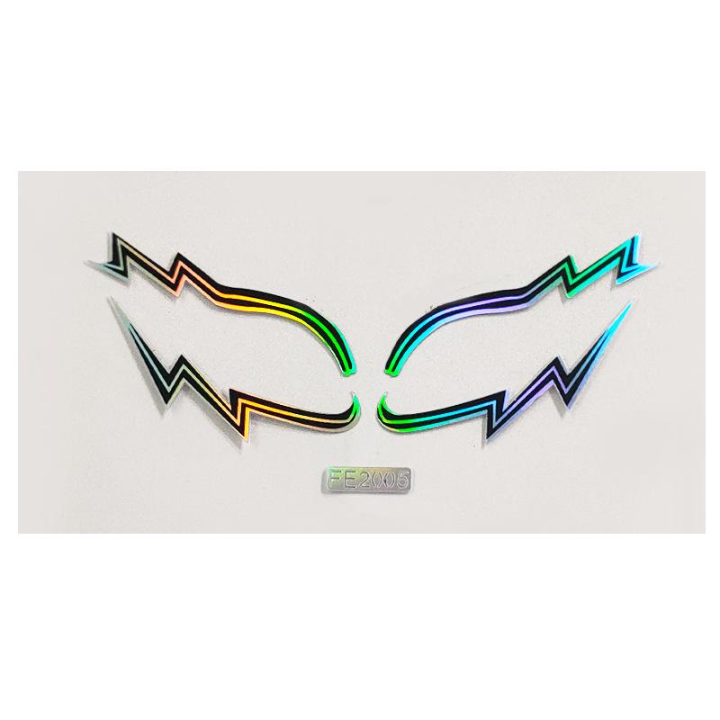 Προσωρινό αυτοκόλλητο προσώπου Αυτοκόλλητο τατουάζ Stage Art Αυτοκόλλητο ομορφιάς DIY Προσομοίωση λέιζερ αυτοκόλλητο με λέιζερ