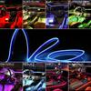 Car Interior Ambient Lighting USB Voice-controlled LED Ambient Lights Strip RGB Auto Interior Lamp Strip For Auto Interior deco