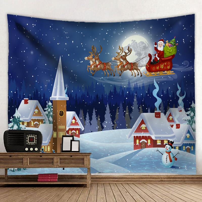 Christmas Balls And Snow Wall Hanging Tapestry Christmas Wall Hanging Tree Wall Hanging Gorgeous Christmas Tree Fireplace Gifts