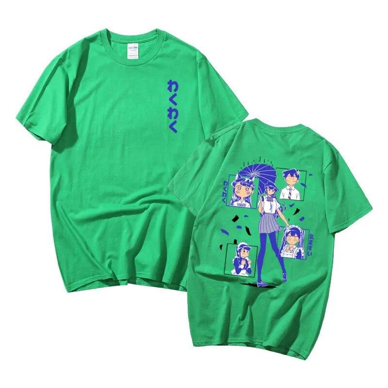 Anime Komi Shouko Komi-san Wa,Comyushou Desu trička Unisexga Komi Can't Communicate Tričko Unisex Dámské Unisexga Roztomilé tričko Kawaii