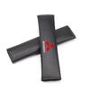 xksh2 Carbon Fiber Car Safety Belt Cover Shoulder Pad for Mitsubishi Outlander Lancer 10 ASX RALLIART Eclipse L200 Pajero Accessories