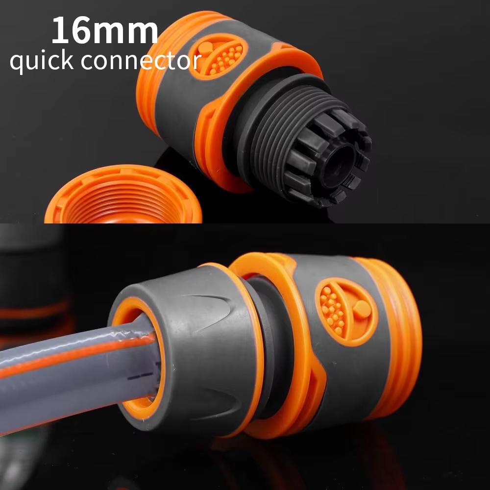 5PCS 1/2" Garden Hose Quick Connector for Repair Extender Water Tube Joint 12mm 16mm Irrigation Pipe Coupling Adapter