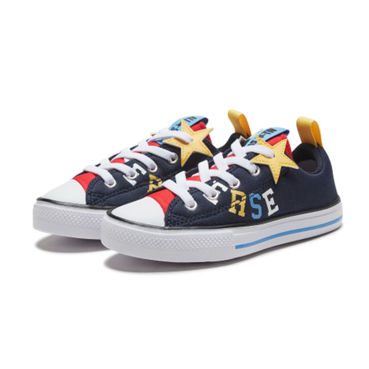 Converse Chuck Taylor All Star Superplay Retro Low Top Canvas Shoes Kids Sneakers Indigo 667337C