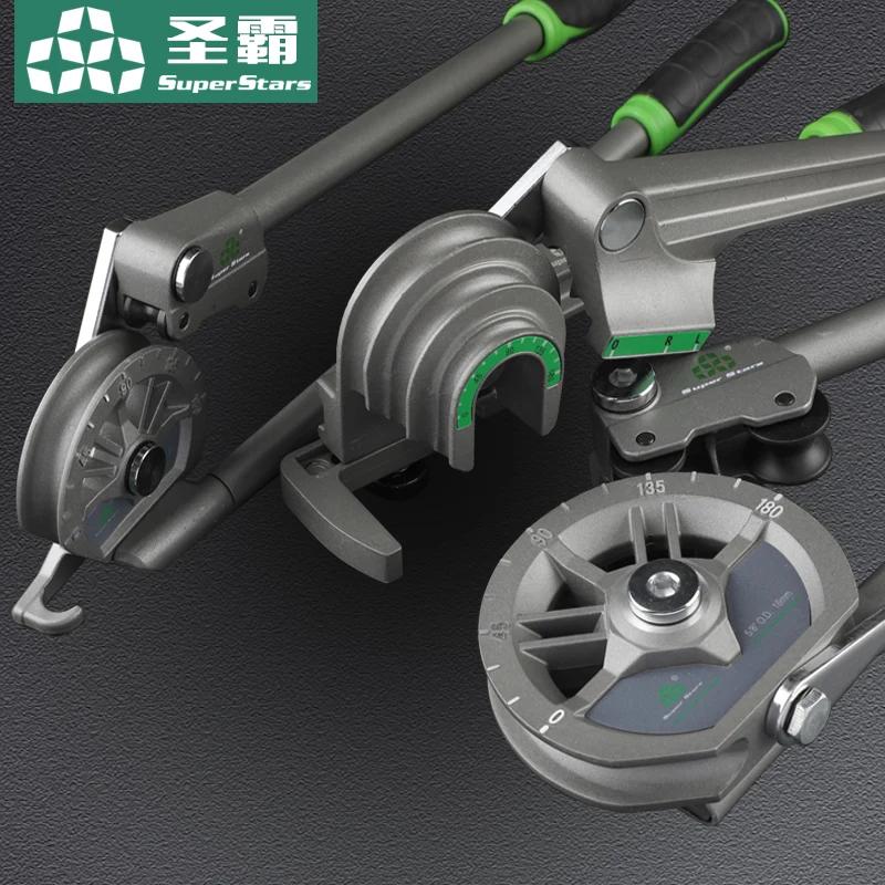 DSZH Copper Pipe Bender Tool 5/8/16 1/2/4 for Copper Aluminum Pipe Air Conditioner 3 In 1 Lever Bending Machine for 6/8/10mm