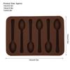Cake Chocolate Mold NonStick Spoon Shape   Baking Mould Tool Bakeware Kitchen Accessories(Spoon Shape )